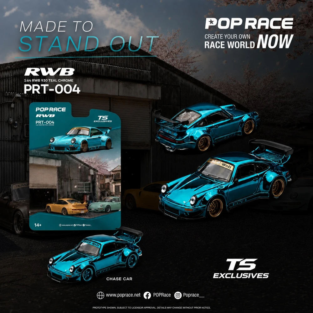 Pop Race Porsche RWB 930
